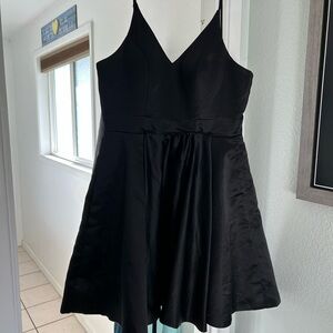 Macy's Classic Black Prom Dress